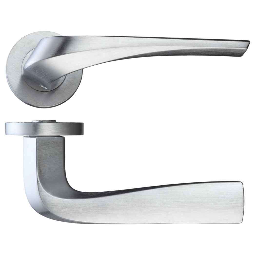 LPD Ironmongery Draco Satin Chrome Handle Hardware Pack