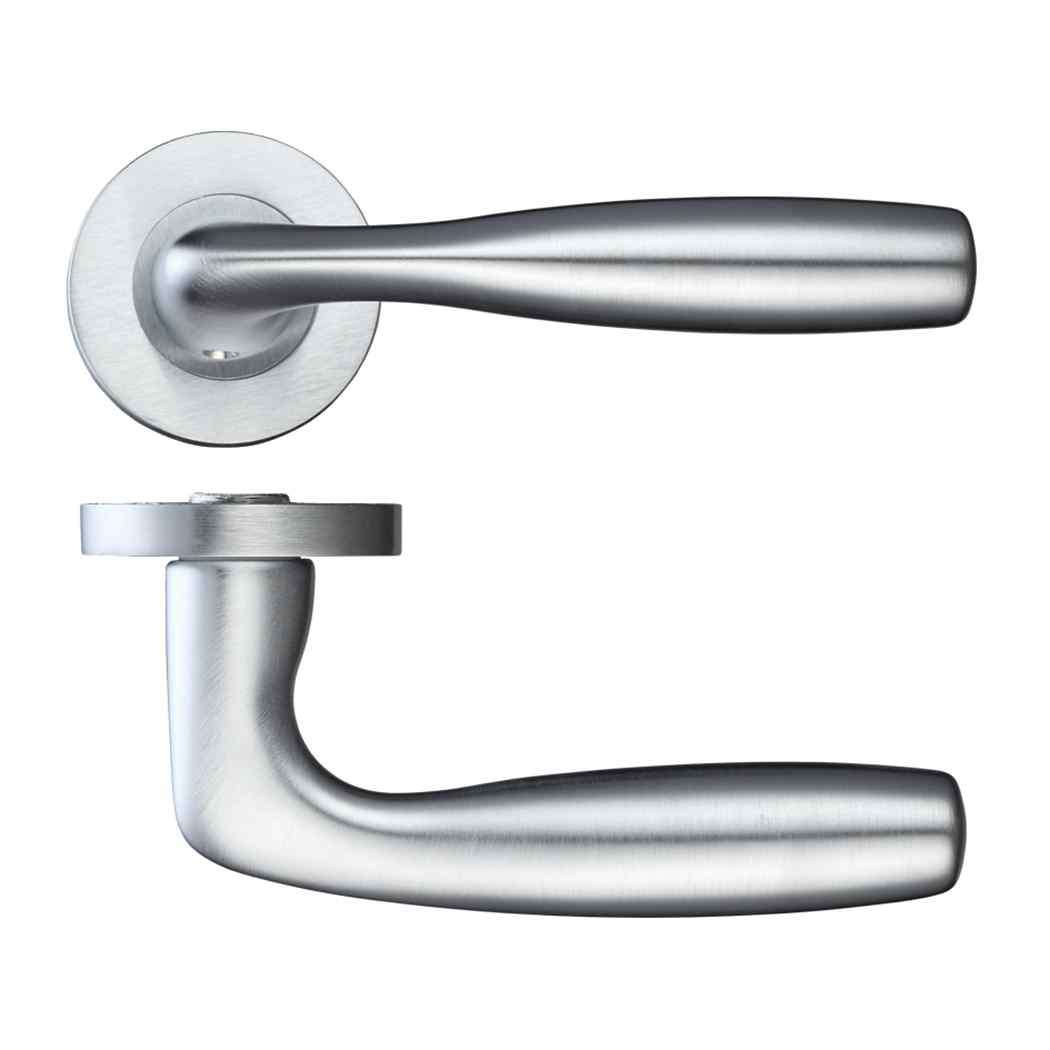 lpd ironmongery norma satin chrome privacy handle hardware pack