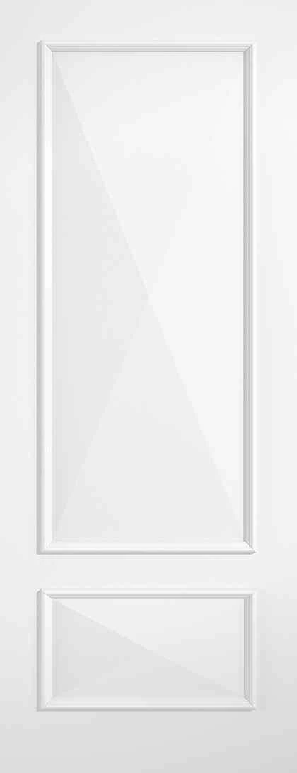 LPD White Knightsbridge 2P Primed Plus Internal Door