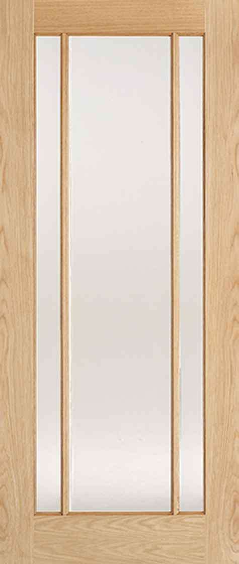 lpd lincoln 3l unfinished oak frosted glass internal glazed door