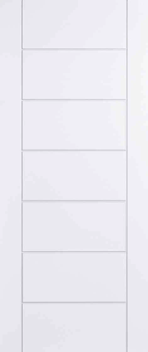 LPD GRP Modica White Pre-Finished External Composite Door