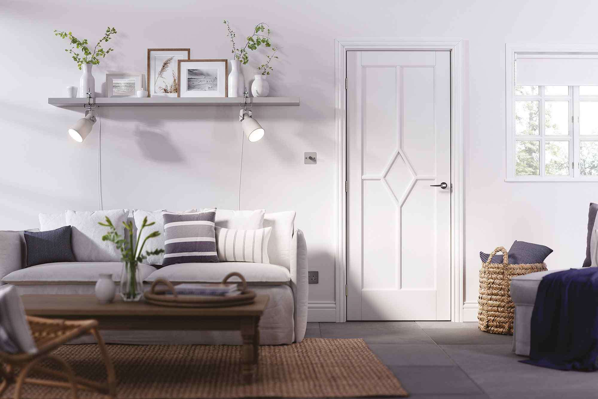 lpd reims white primed internal door 2