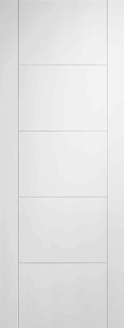 LPD White Vancouver 5P Primed Internal Door