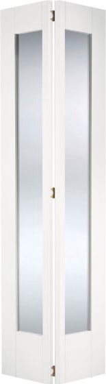 white shaker glazed 1l bi fold 2nd