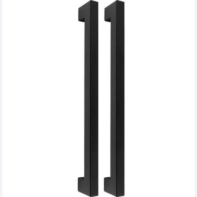 LPD Ironmongery Manhattan Sullivan Double Handle Matt Black Internal Hardware
