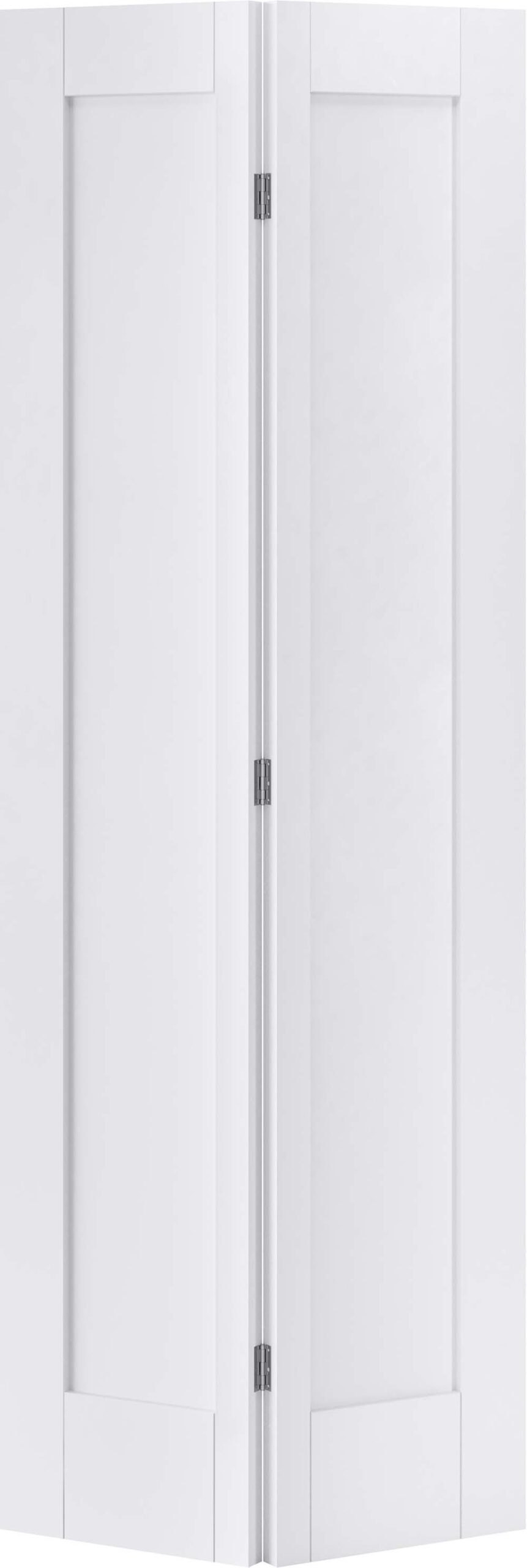 LPD White Pattern 10 One Panel Bi-Fold Primed White Internal Bi-Fold