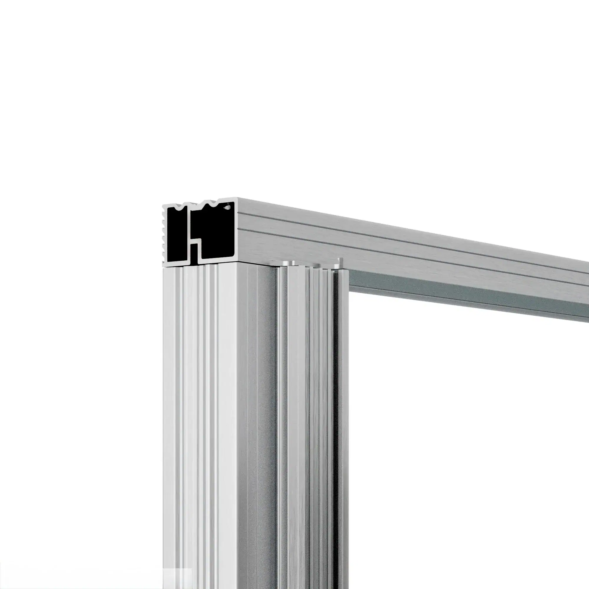 Invisible Frameless Hidden Concealed White Primed Flush FD30 Fire Door - Image 15