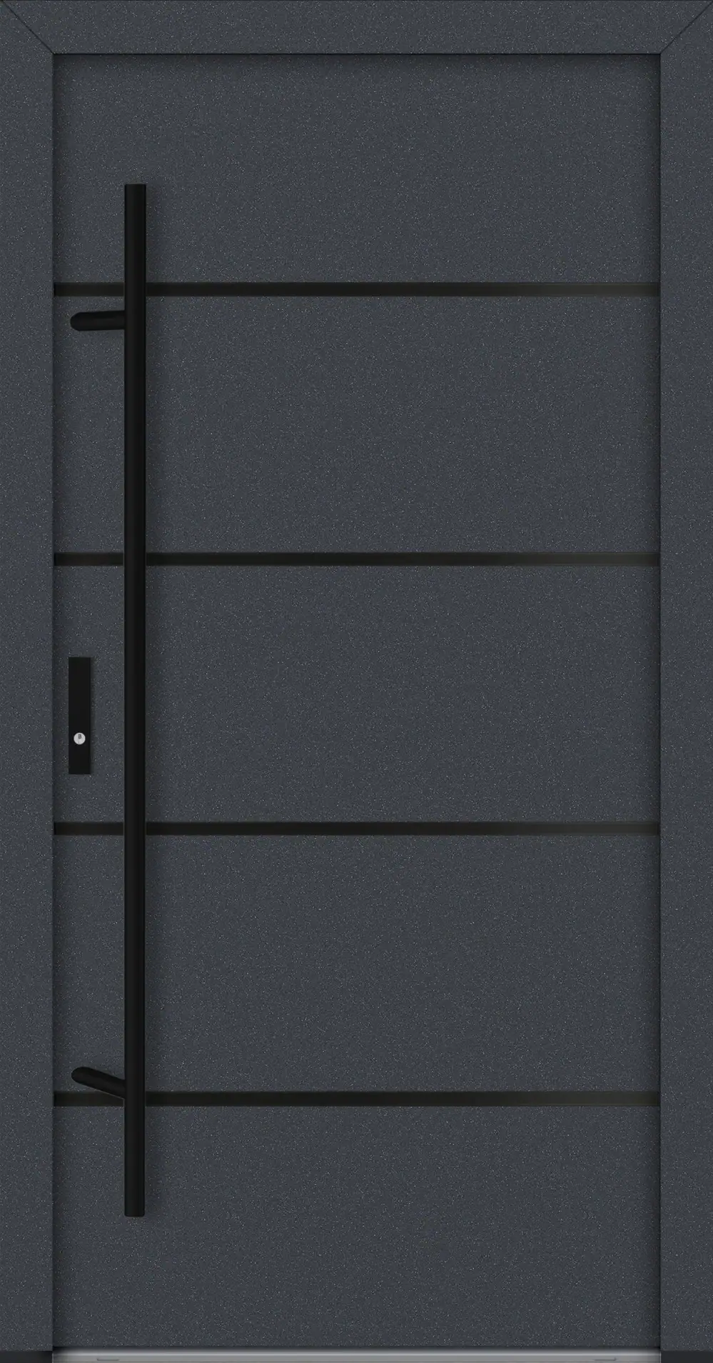 Turenwerke DS68 Design 22 Steel Door - Anthracite - Blackline