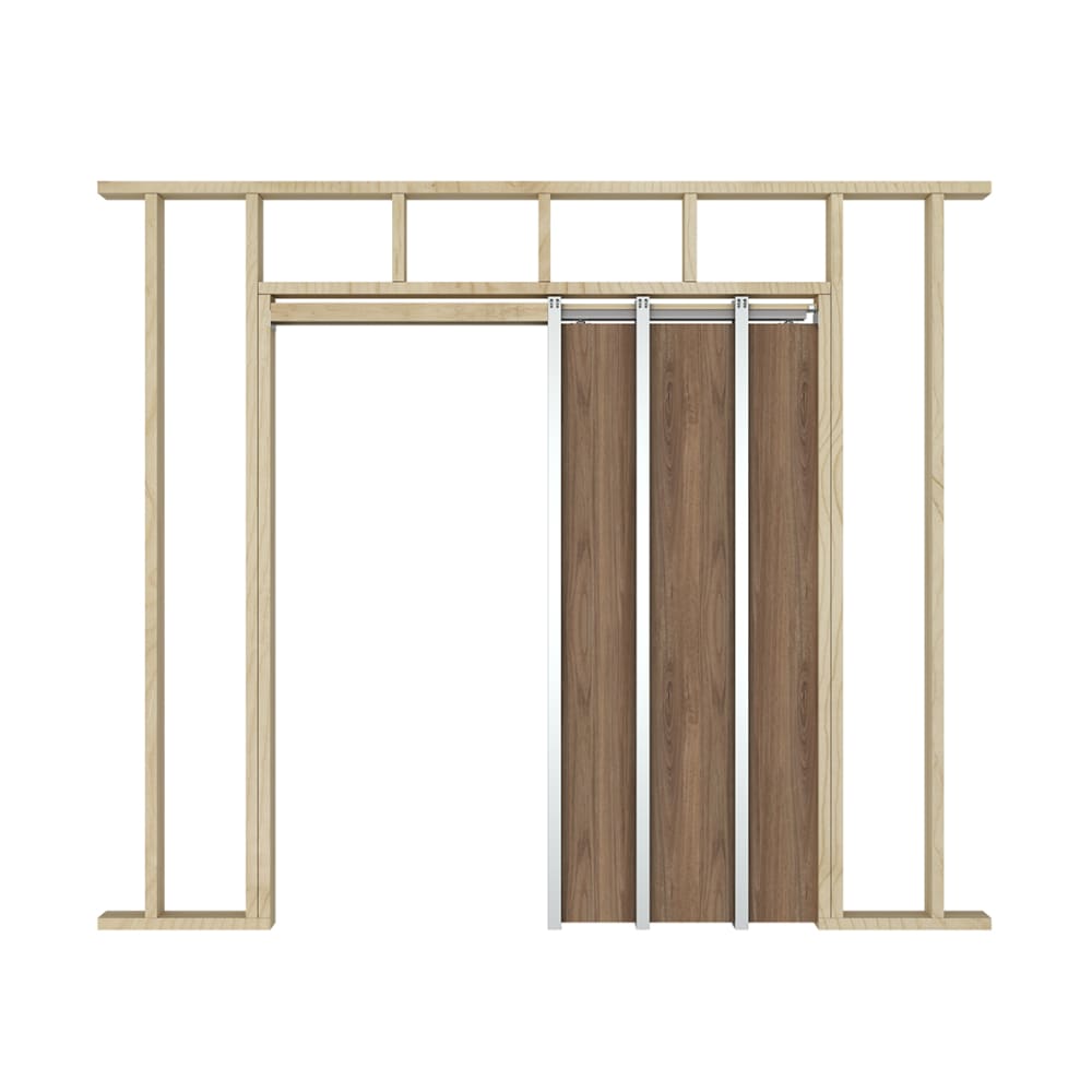 Pocket Door Kit with Soft Close – 115mm Finished Wall Thickness – up to 914 x 2032mm Door Size