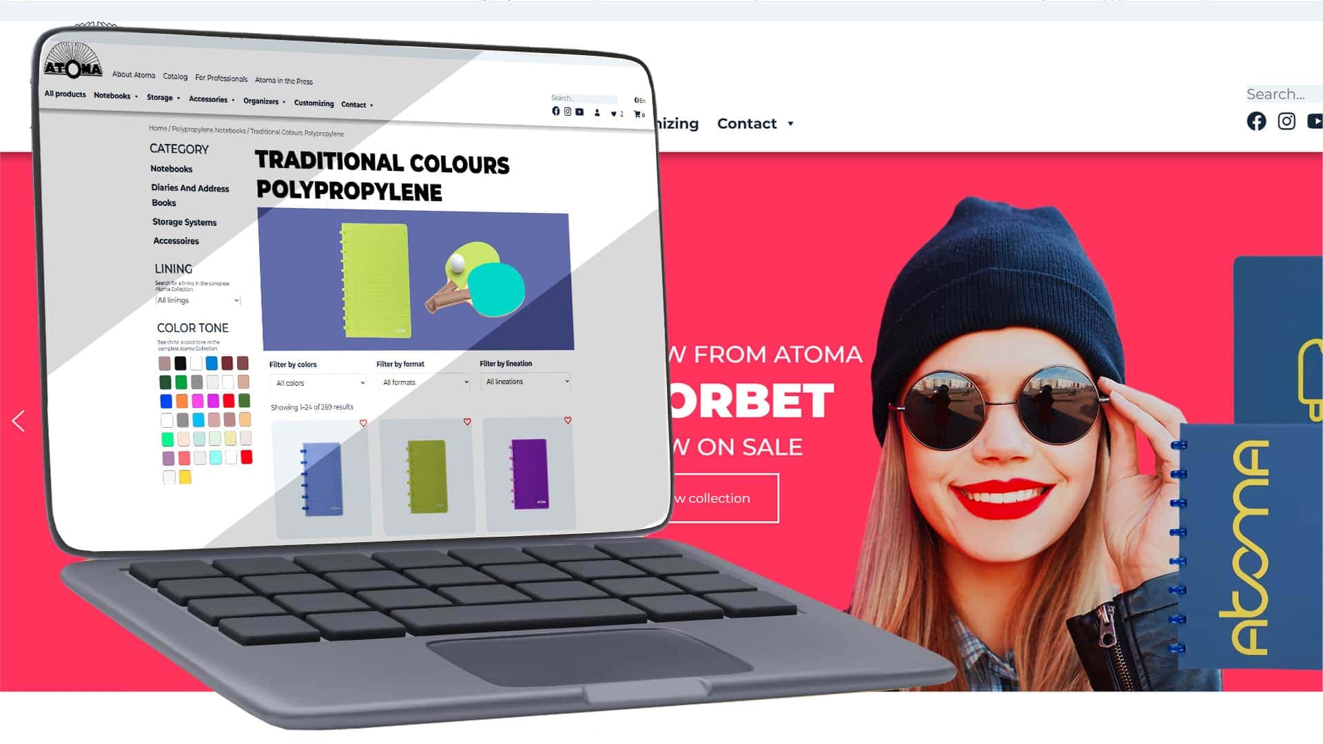 Atoma E-Commerce Website