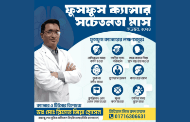 ফুস্ফুস ক্যান্সারের লক্ষণ