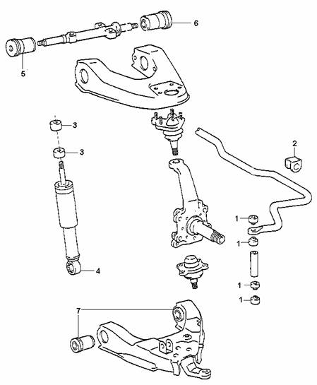 Front suspension