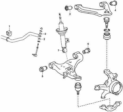 Front suspension