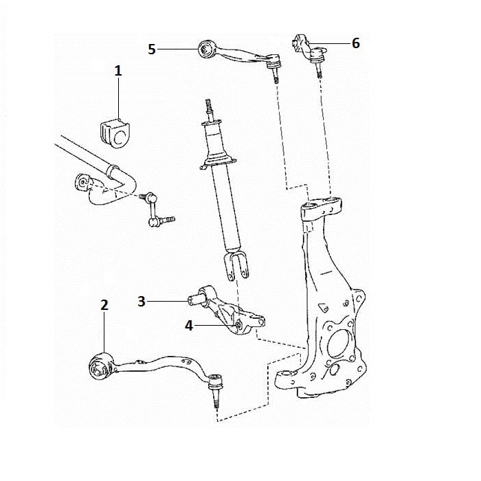 Front suspension