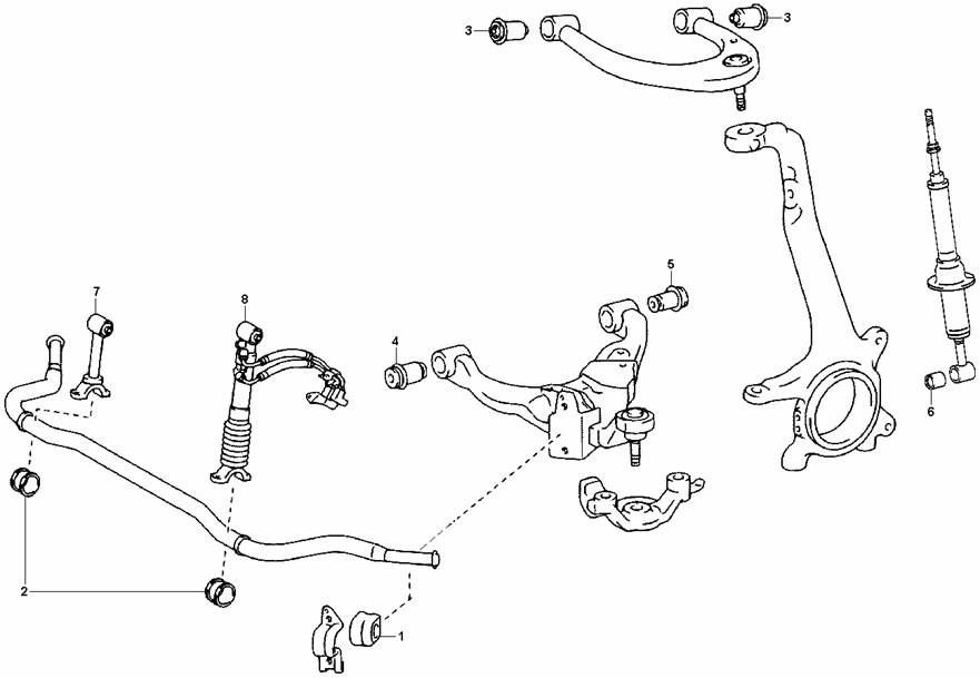 Front suspension