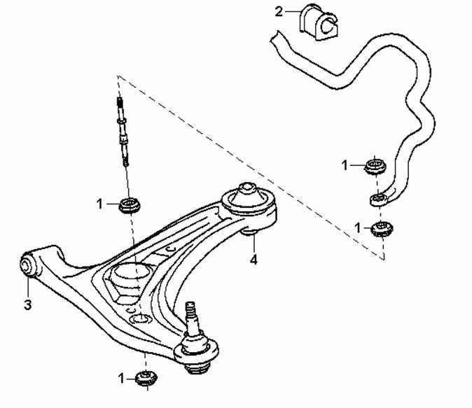 Front suspension