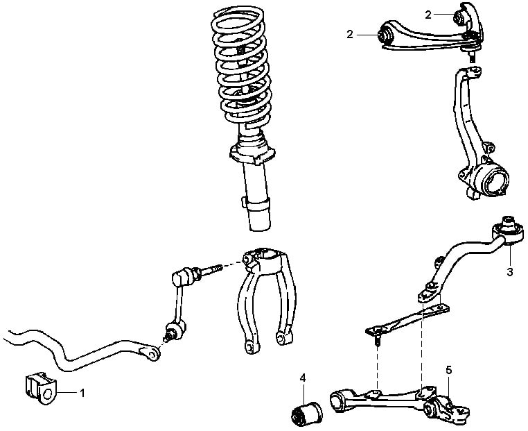Front suspension