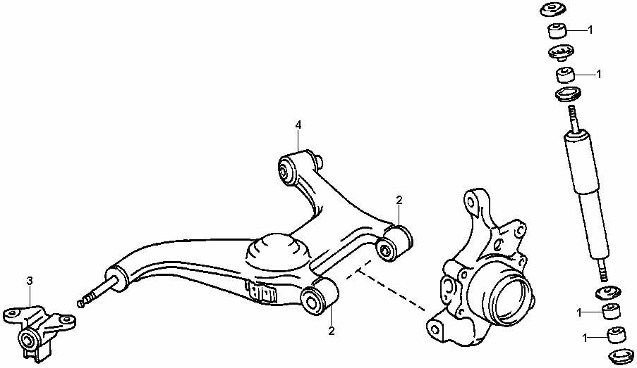 Rear suspension