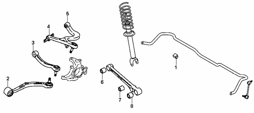 Rear suspension