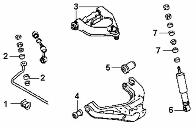 Front suspension