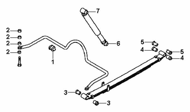 Rear suspension