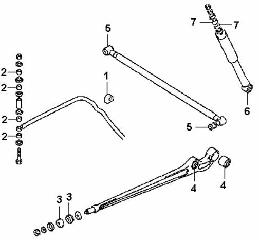 Rear suspension