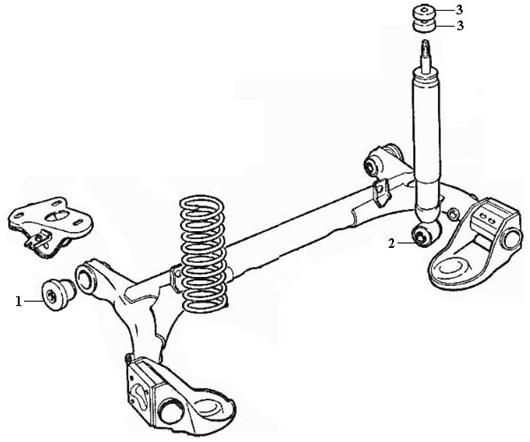 Rear suspension