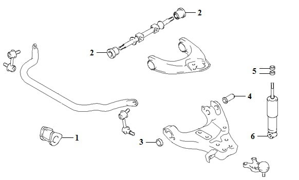 Front suspension