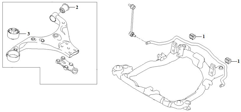 Front suspension