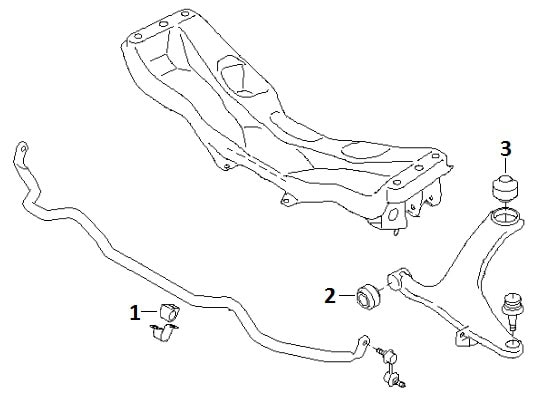 Front suspension