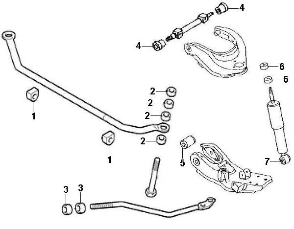 Front suspension 2WD