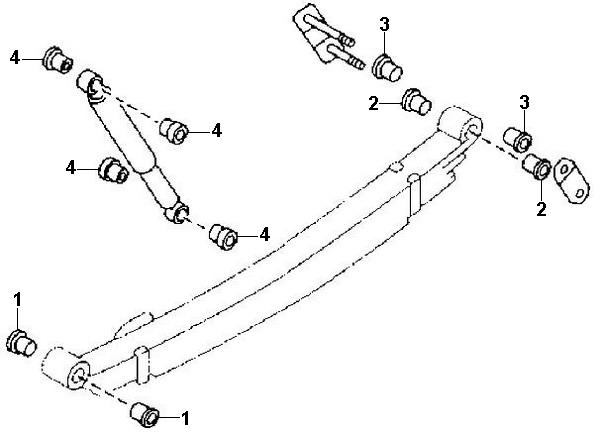 Rear suspension
