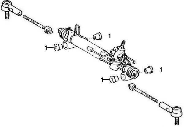 Steering rack