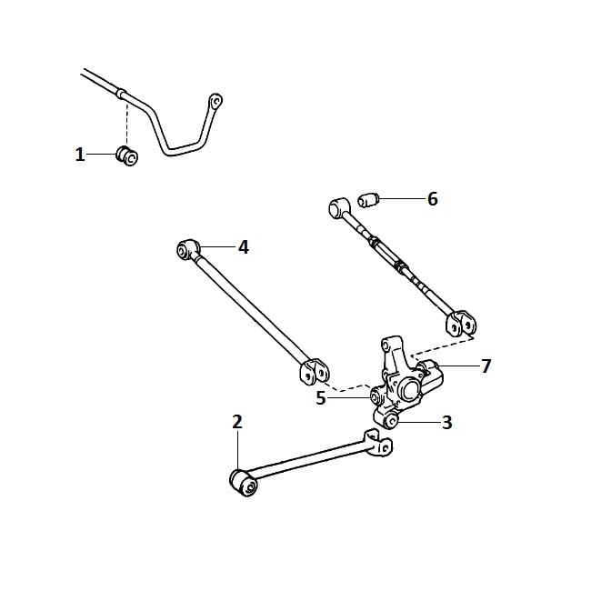Rear suspension