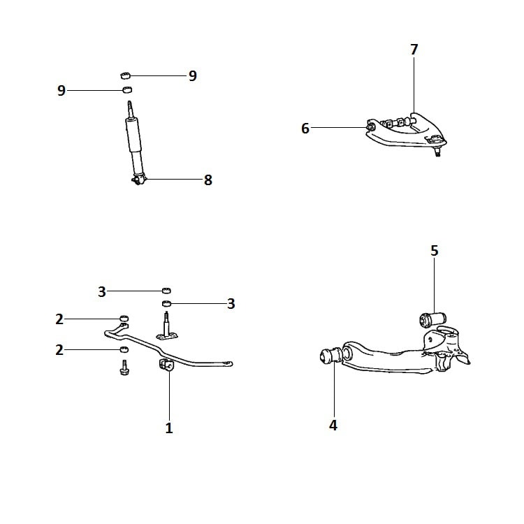 Front suspension