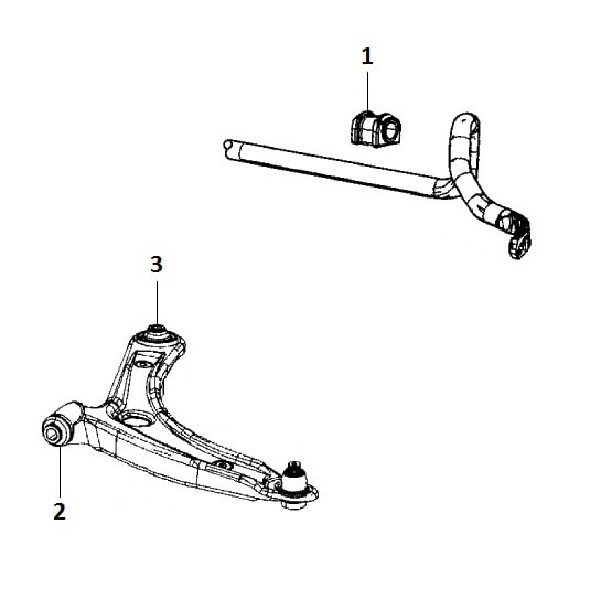 Front suspension