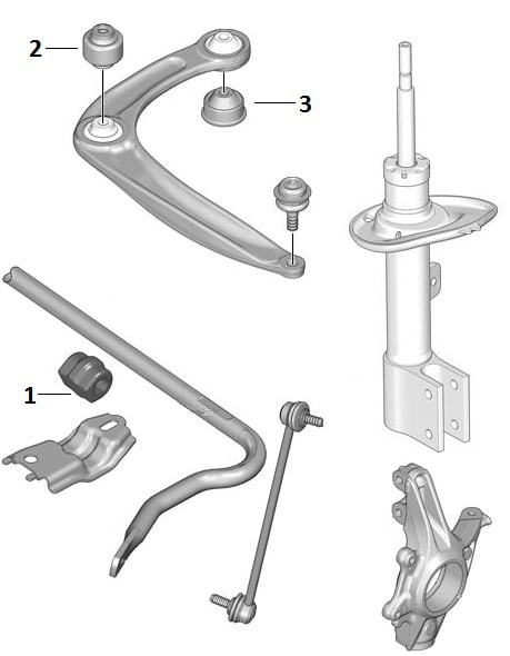Front suspension