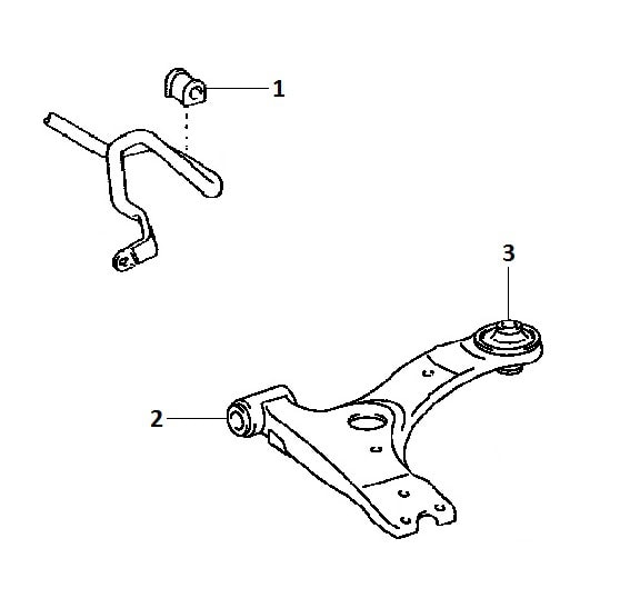 Front suspension