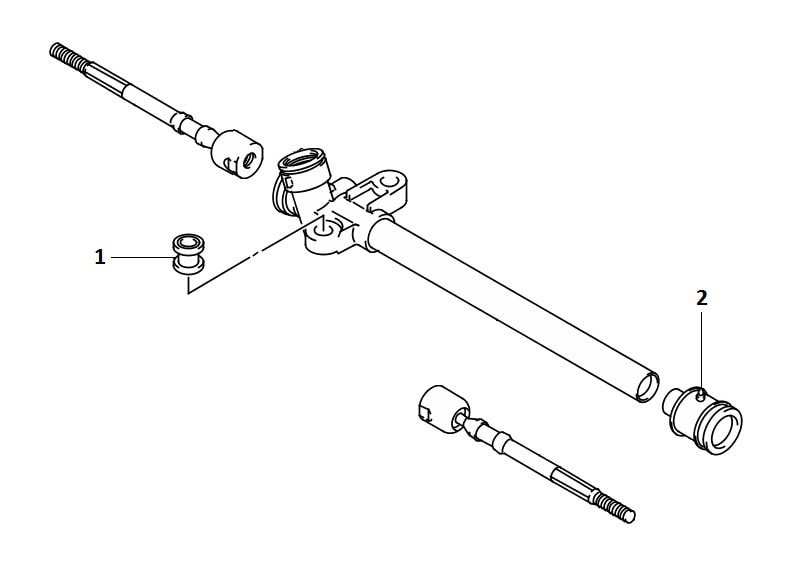 Steering rack
