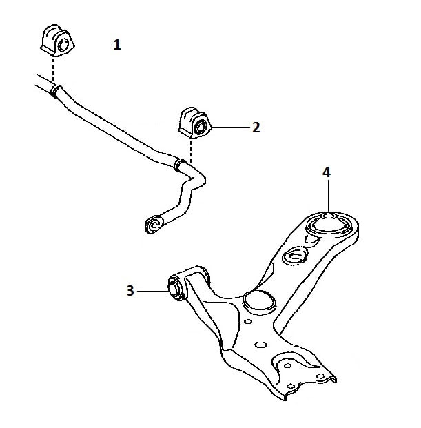 Front suspension