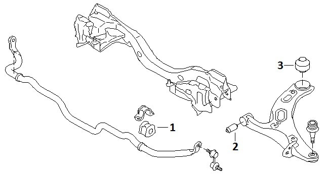 Front suspension