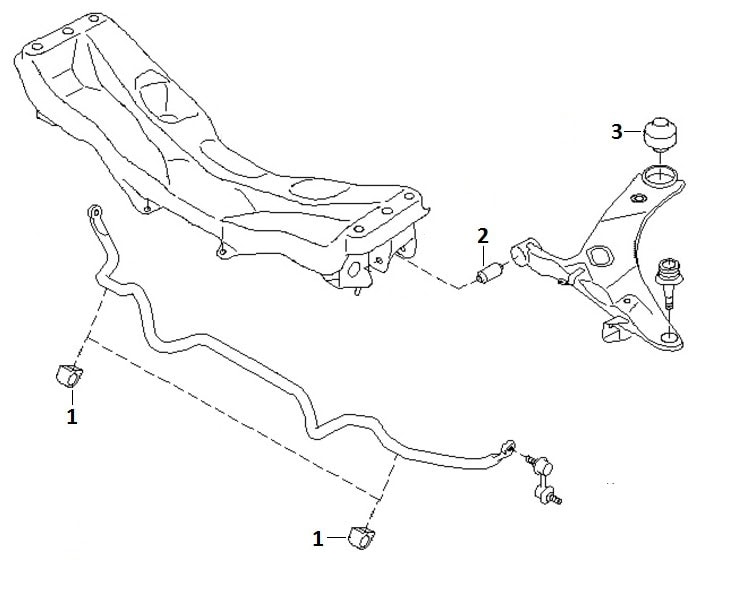 Front suspension