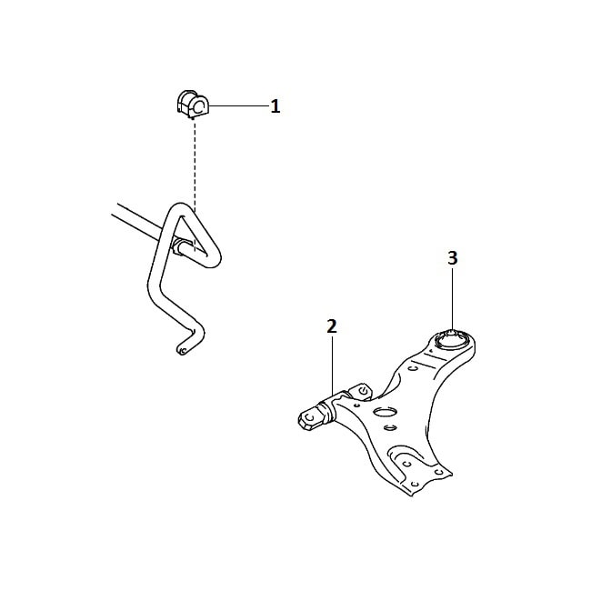 Front suspension