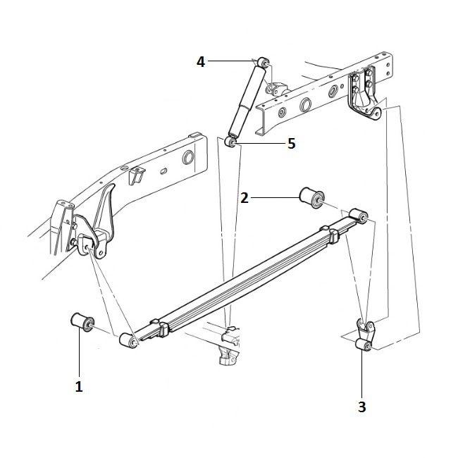 Rear suspension