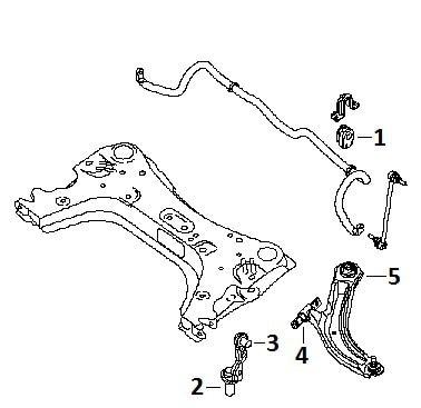 Front suspension
