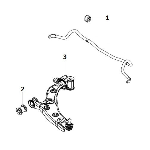Front suspension