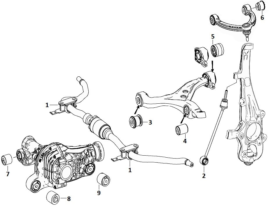Front suspension