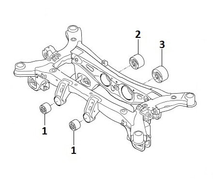 Rear gearbox