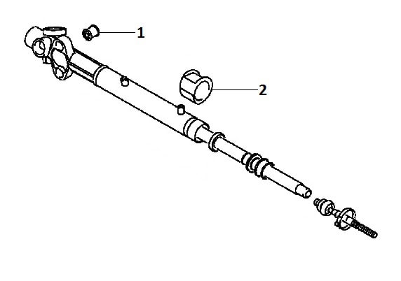 Steering rack