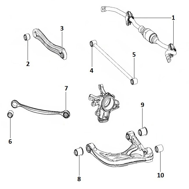 Rear suspension